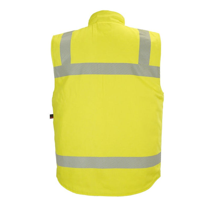 Flamesafe® Fire Resistant High Visibility Winter Insulated Safety Vest - ANSI Class 2