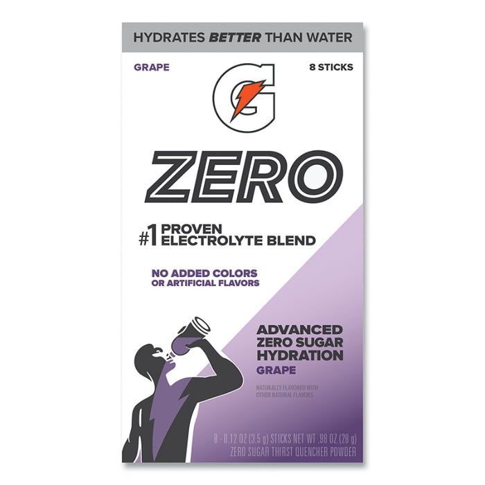 Gatorade G® Zero Thirst Quencher Powder Stick - 1.23 OZ - 20 fl oz Yield