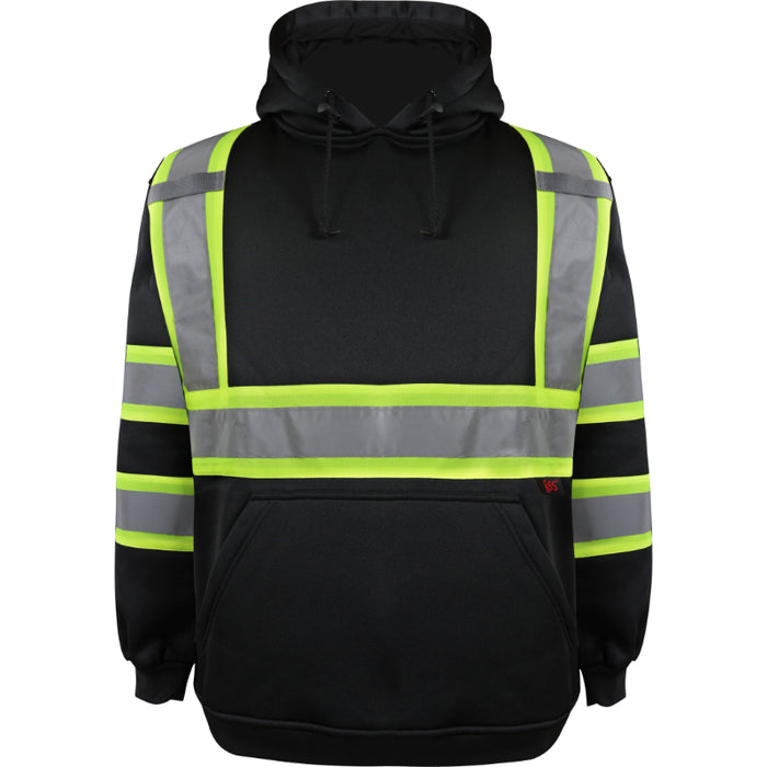 GSS Safety High Visibility Two Tone Pullover Sweatshirt Hoodie ANSI Class 3 Type R - 7005/7007