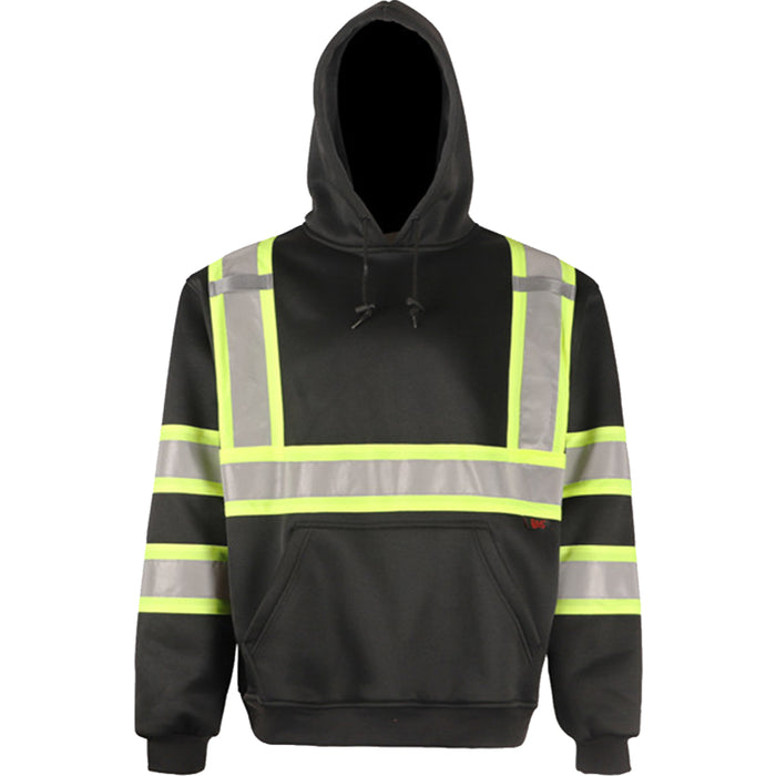 GSS Safety High Visibility Two Tone Pullover Sweatshirt Hoodie ANSI Class 3 Type R - 7005/7007