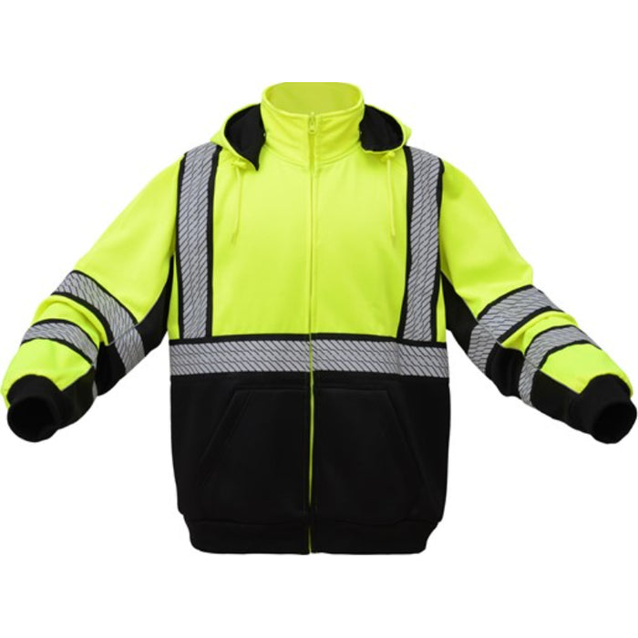 GSS Safety ONYX Heavy Weight Sweatshirt Hoodie with DuPont™ Fabric Protect - 7511/7513/7514