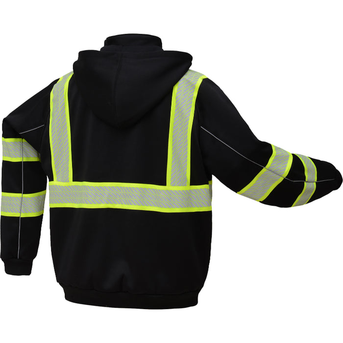 GSS Safety ONYX Heavy Weight Sweatshirt Hoodie with DuPont™ Fabric Protect - 7511/7513/7514