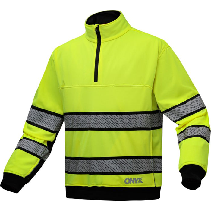 GSS Safety ONYX Job Shirt with 1/4 Zipper ANSI Class 3 Type R - 7521/7523