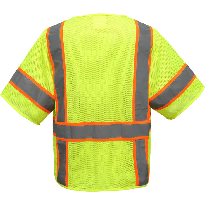 GSS Safety ANSI Class 3 Type R Premium Vest With 6 Pockets - 2503