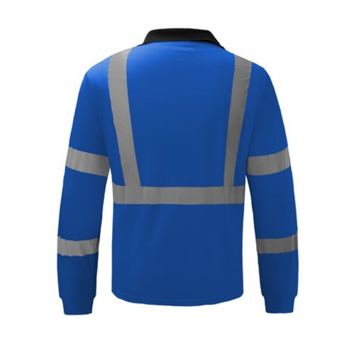 GSS Safety Color Non ANSI Long Sleeve Safety Polo - 5033-5039