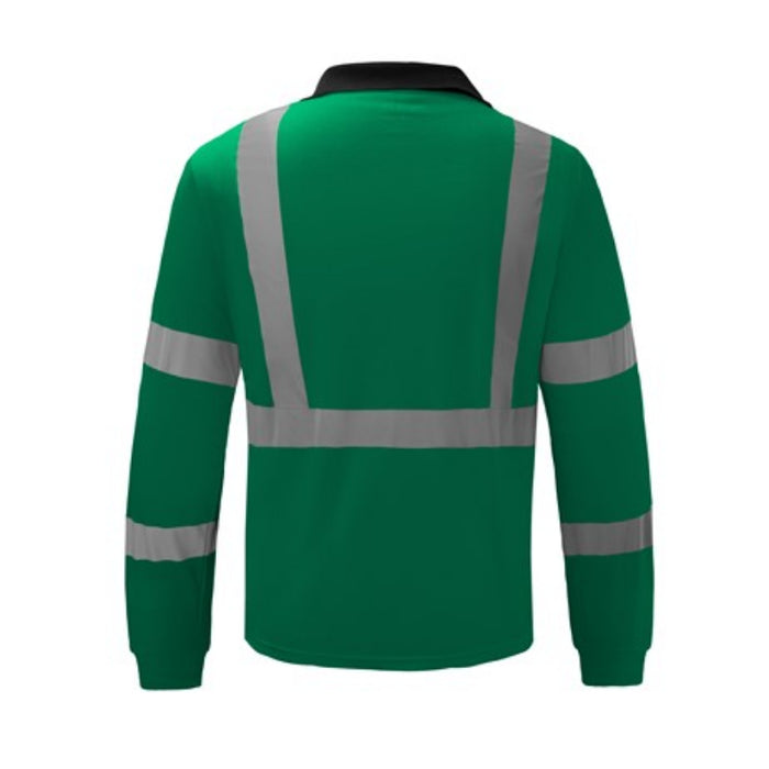 GSS Safety Color Non ANSI Long Sleeve Safety Polo - 5033-5039