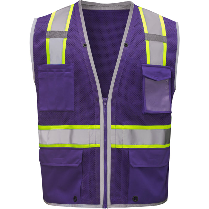 GSS Safety Enhanced Visibility Hype-Lite Heavy Duty Vest - 1712/1723