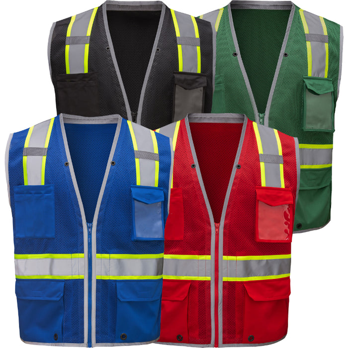 GSS Safety Enhanced Visibility Hype-Lite Heavy Duty Vest - 1712/1723