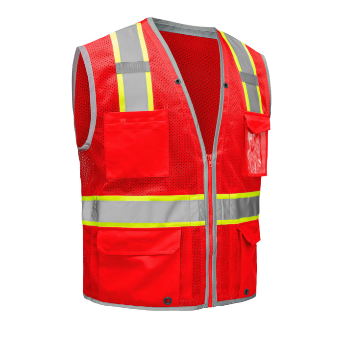 GSS Safety Enhanced Visibility Hype-Lite Heavy Duty Vest - 1712/1723