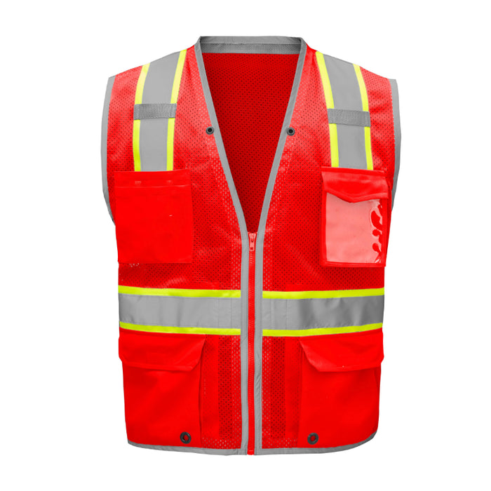 GSS Safety Enhanced Visibility Hype-Lite Heavy Duty Vest - 1712/1723