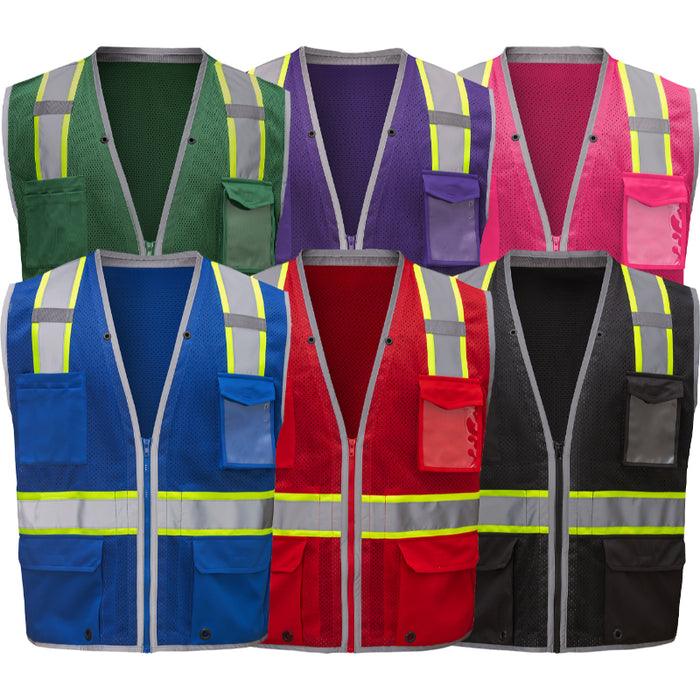 GSS Safety Enhanced Visibility Hype-Lite Heavy Duty Vest - 1712/1723