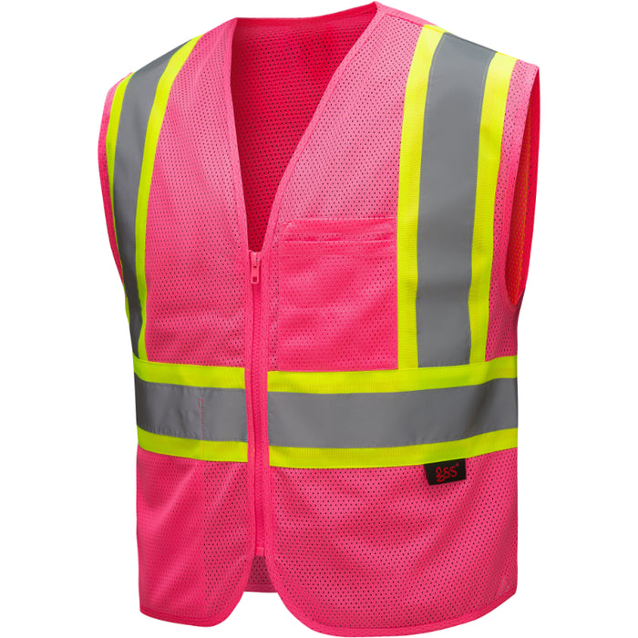GSS Safety Enhanced Visibility Multi-color Vest - 3131/3143