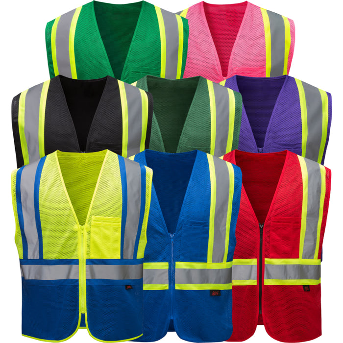 GSS Safety Enhanced Visibility Multi-color Vest - 3131/3143