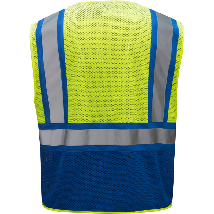 GSS Safety Enhanced Visibility Multi-color Vest - 3131/3143