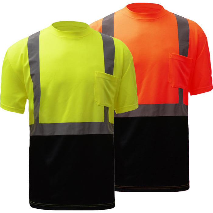 GSS Safety High Visibility ANSI Class 2 Safety T-Shirt - 5111/5112