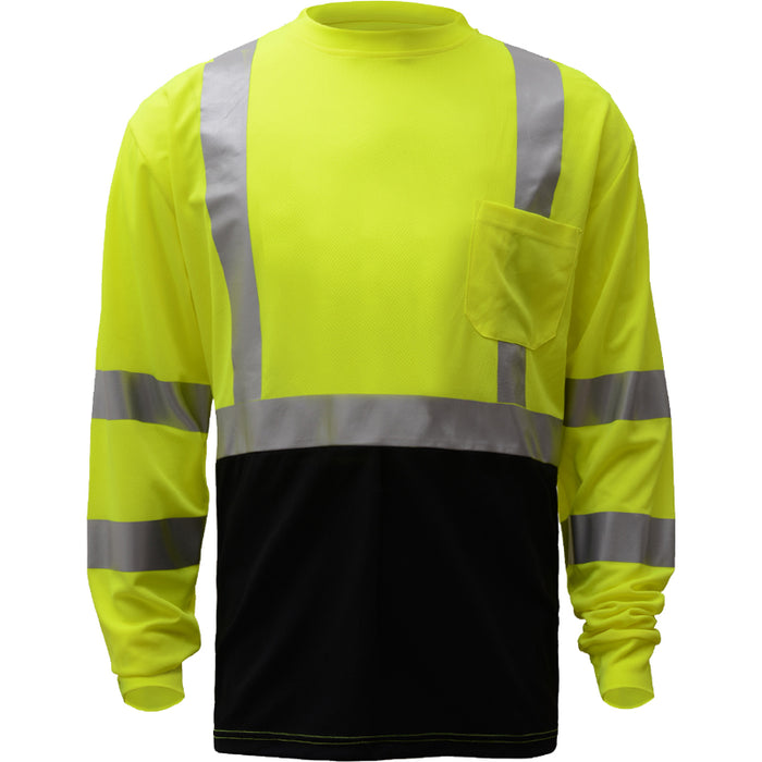 GSS Safety High Visibility ANSI Class 3 Long Sleeve T-Shirt - 5113/5114