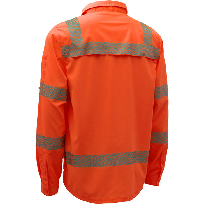 GSS Safety High Visibility Lightweight SPF 50+ ANSI Class 3 Shirt - 7505/7506