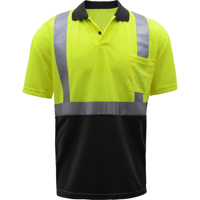GSS Safety High Visibility Moisture Wicking ANSI Class 2 Polo Shirt - 5003/5004