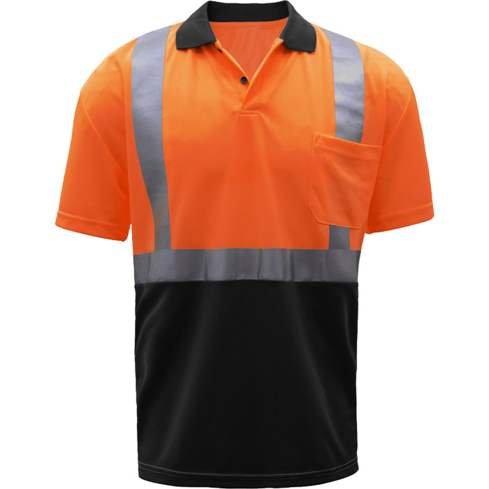 GSS Safety High Visibility Moisture Wicking ANSI Class 2 Polo Shirt - 5003/5004