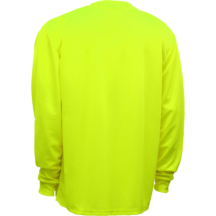 GSS Safety High Visibility Moisture Wicking Long Sleeve Safety T-Shirt - 5503/5504