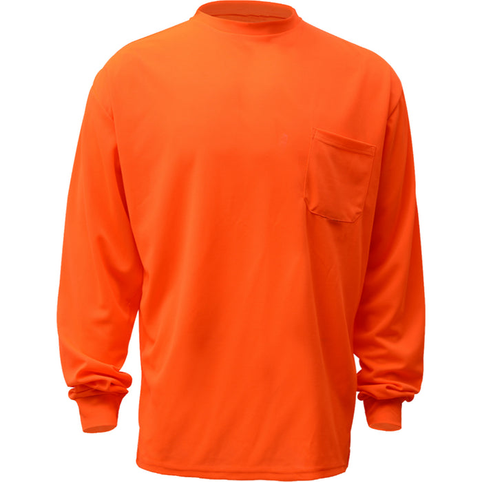 GSS Safety High Visibility Moisture Wicking Long Sleeve Safety T-Shirt - 5503/5504
