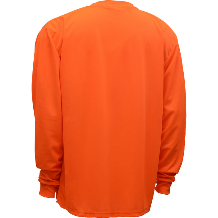 GSS Safety High Visibility Moisture Wicking Long Sleeve Safety T-Shirt - 5503/5504