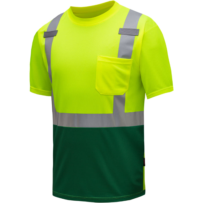 GSS Safety High Visibility Multi Colored Short Sleeve Safety T-Shirt - 5121