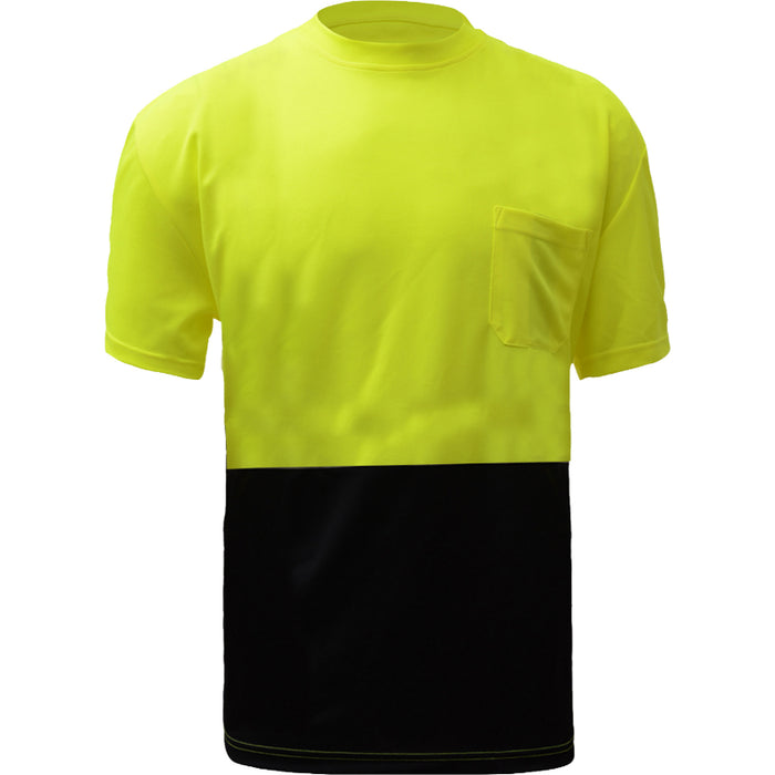 GSS Safety High Visibility Non ANSI Crew Neck T-Shirt - 5115