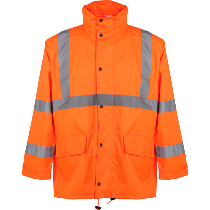 GSS Safety High Visibility Rain Jacket ANSI Class 2 Type R - 6001/6002