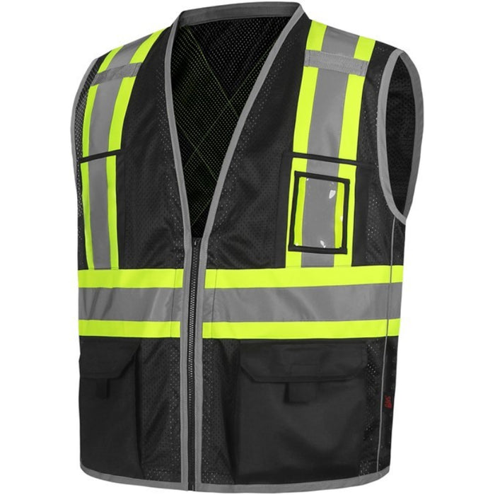 GSS Safety High Visibility Safety Vest with X-Back - 1611/1612/1615