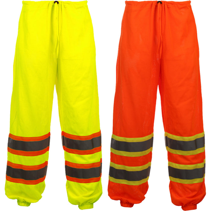 GSS Safety High Visibility Standard ANSI Class E Mesh Pants - 3803/3804