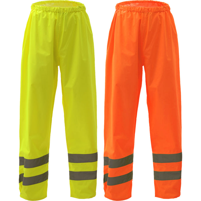 GSS Safety High Visibility Standard ANSI Class E Waterproof Pants - 6801/6802
