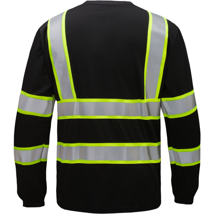 GSS Safety High Visibility Two Tone Long Sleeve T-Shirt - 5013/5015