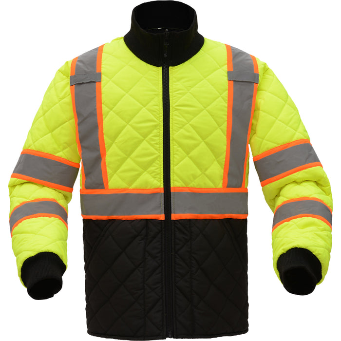 GSS Safety High Visibility Two Tone Quilted Jacket - 8007/8009