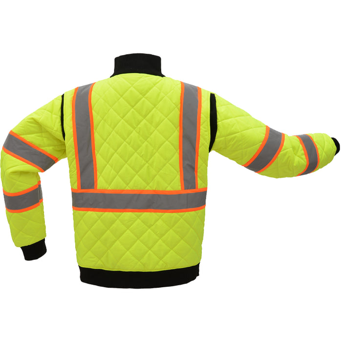 GSS Safety High Visibility Two Tone Quilted Jacket - 8007/8009