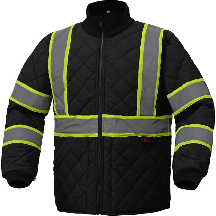 GSS Safety High Visibility Two Tone Quilted Jacket - 8007/8009