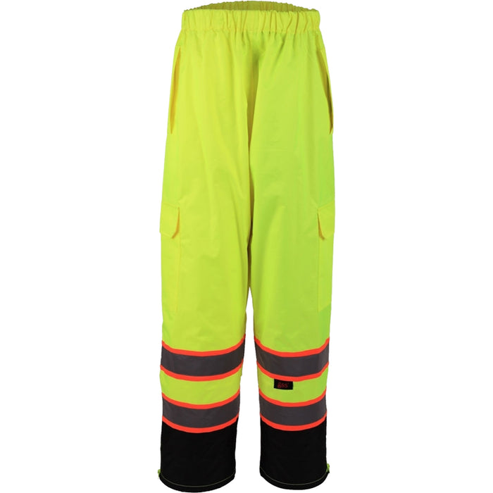 GSS Safety High Visibility Two Tone Rain Pants - 6715/6717