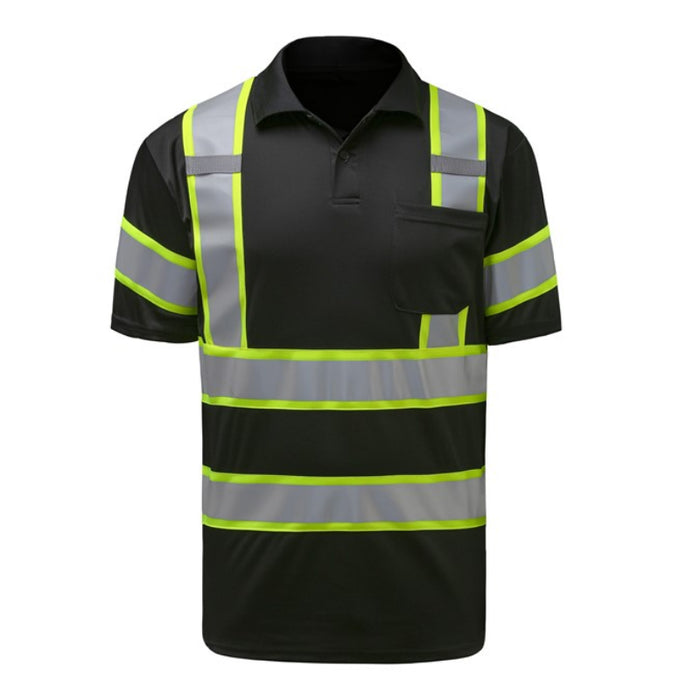GSS Safety High Visibility Two Tone Short Sleeve Polo Shirt -5017/5019