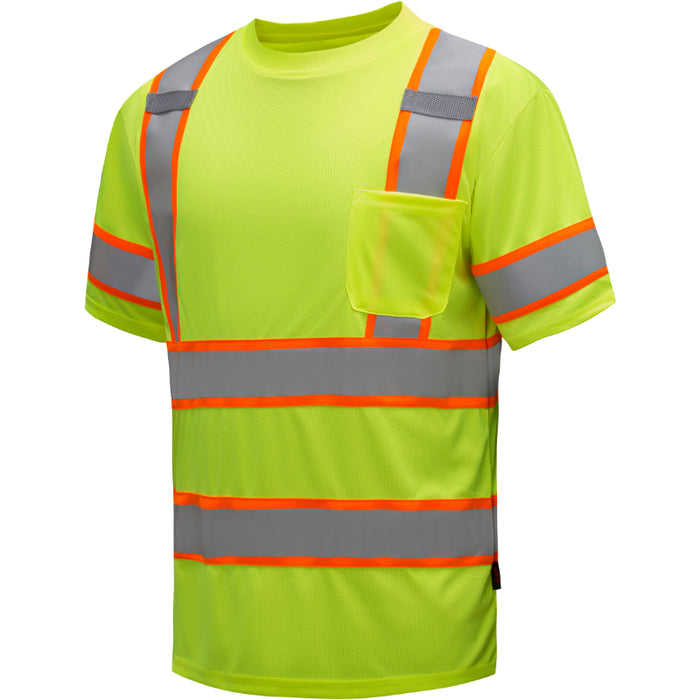 GSS Safety High Visibility Two Tone Short Sleeve T-Shirt - 5009/5011
