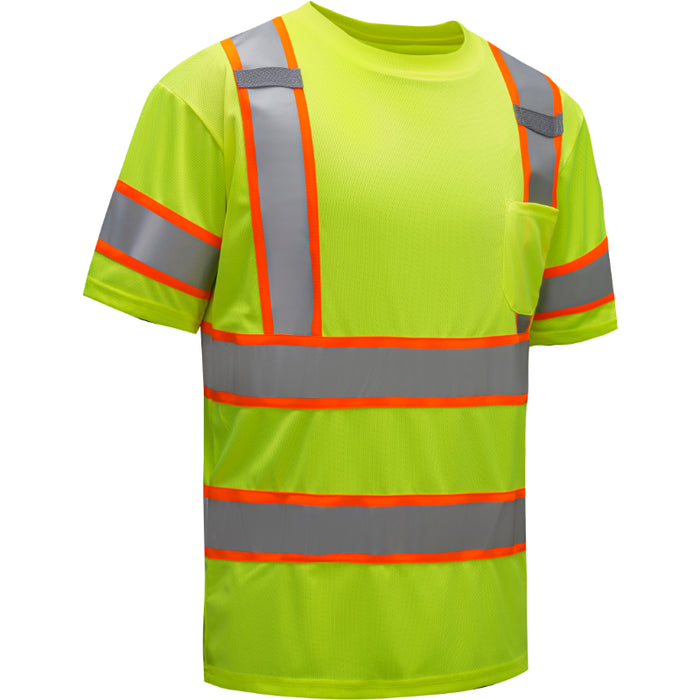 GSS Safety High Visibility Two Tone Short Sleeve T-Shirt - 5009/5011