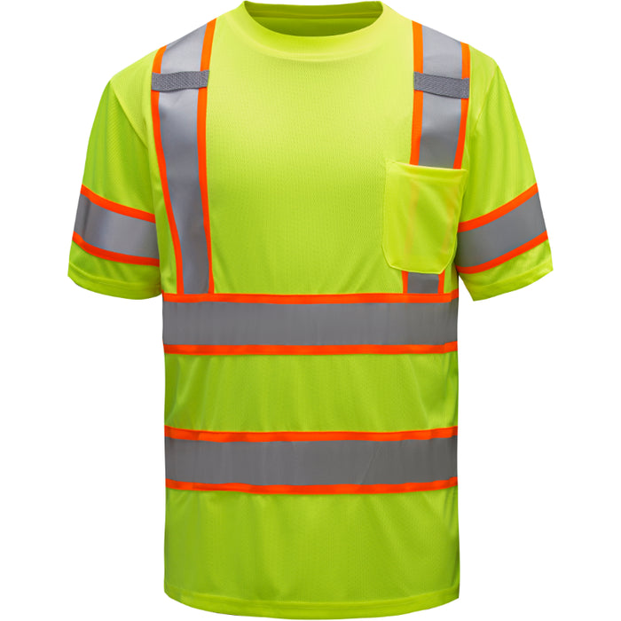 GSS Safety High Visibility Two Tone Short Sleeve T-Shirt - 5009/5011