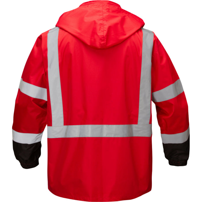GSS Safety Multi Color Premium Hooded Rain Jacket - 6013/6014/6016
