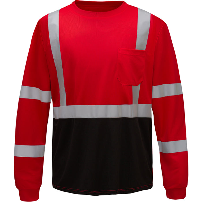 GSS Safety Non ANSI Long Sleeve Shirts - Breathable and Moisture Wicking