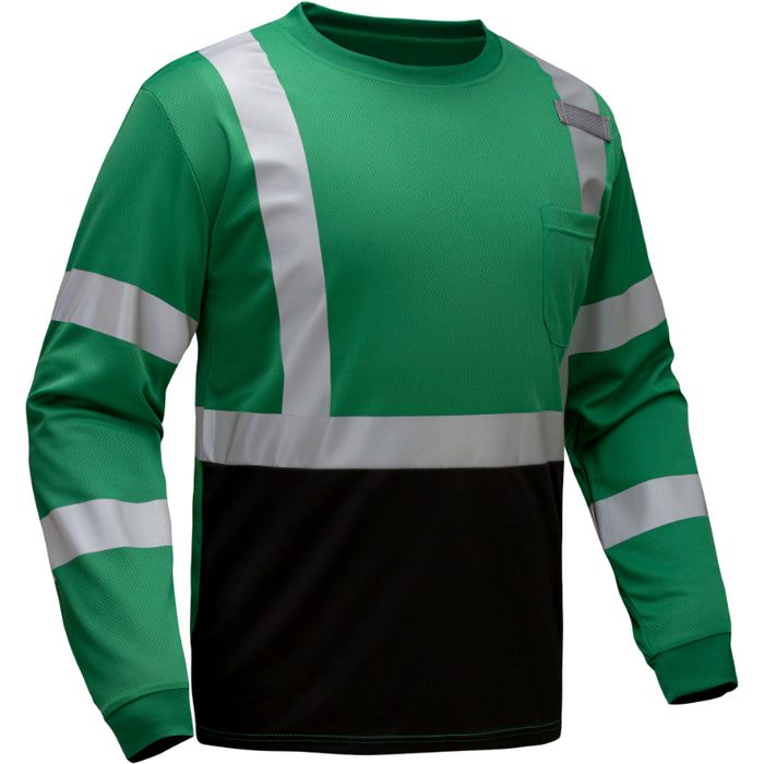 GSS Safety Non ANSI Long Sleeve Shirts - Breathable and Moisture Wicking