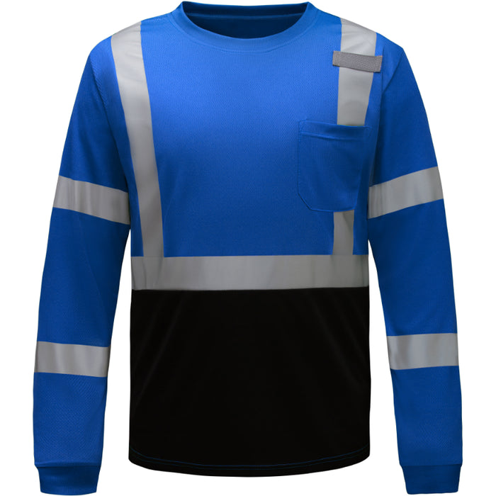 GSS Safety Non ANSI Long Sleeve Shirts - Breathable and Moisture Wicking