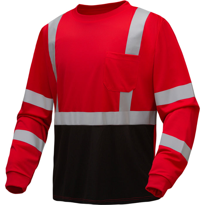 GSS Safety Non ANSI Long Sleeve Shirts - Breathable and Moisture Wicking