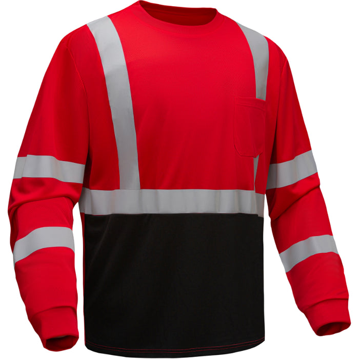 GSS Safety Non ANSI Long Sleeve Shirts - Breathable and Moisture Wicking