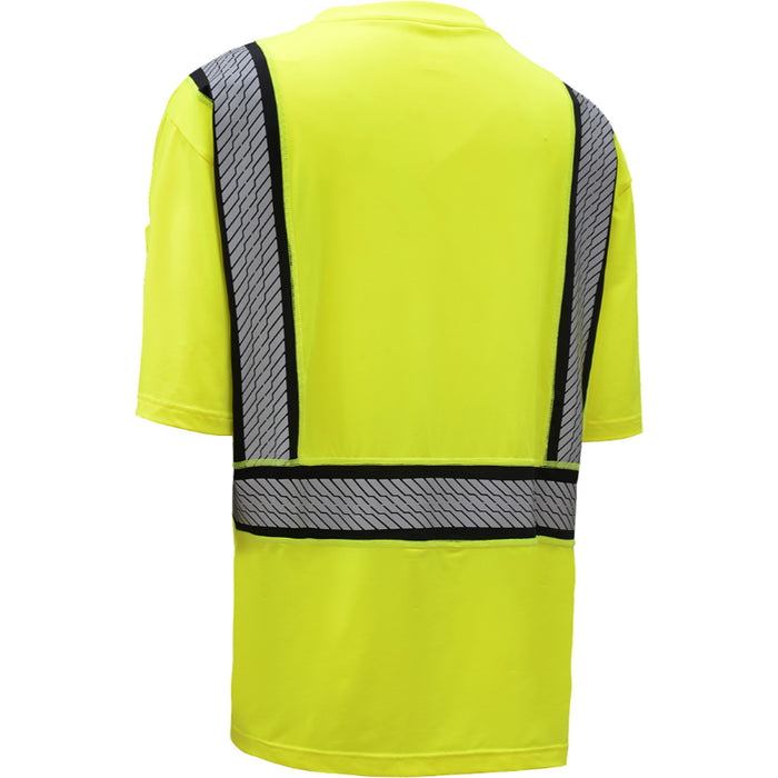 GSS Safety ONYX High Visibility ANSI Class 2 Anti-Snag T-Shirt - 5701