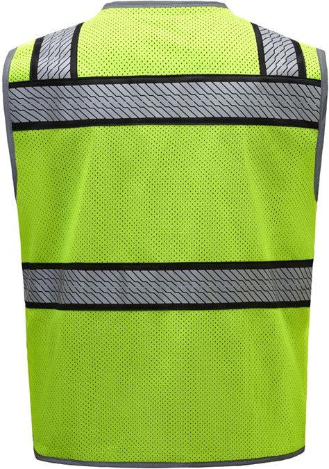 GSS Safety ONYX Standard Safety ANSI Class 2 Type R Vest with Contrasting Trim - 1515/1517