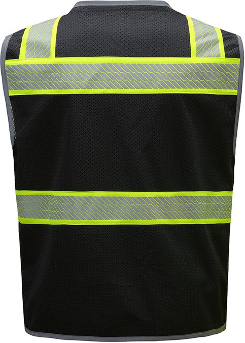 GSS Safety ONYX Standard Safety ANSI Class 2 Type R Vest with Contrasting Trim - 1515/1517